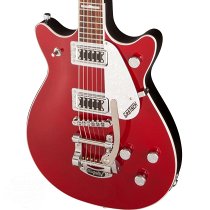 GRETSCH G5441T Double Jet™ with Bigsby®, Rosewood Fingerboard, Firebird Red, цвет красный - фото 3